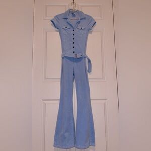 Vintage Brody Jeans jumper, xs in a baby blue